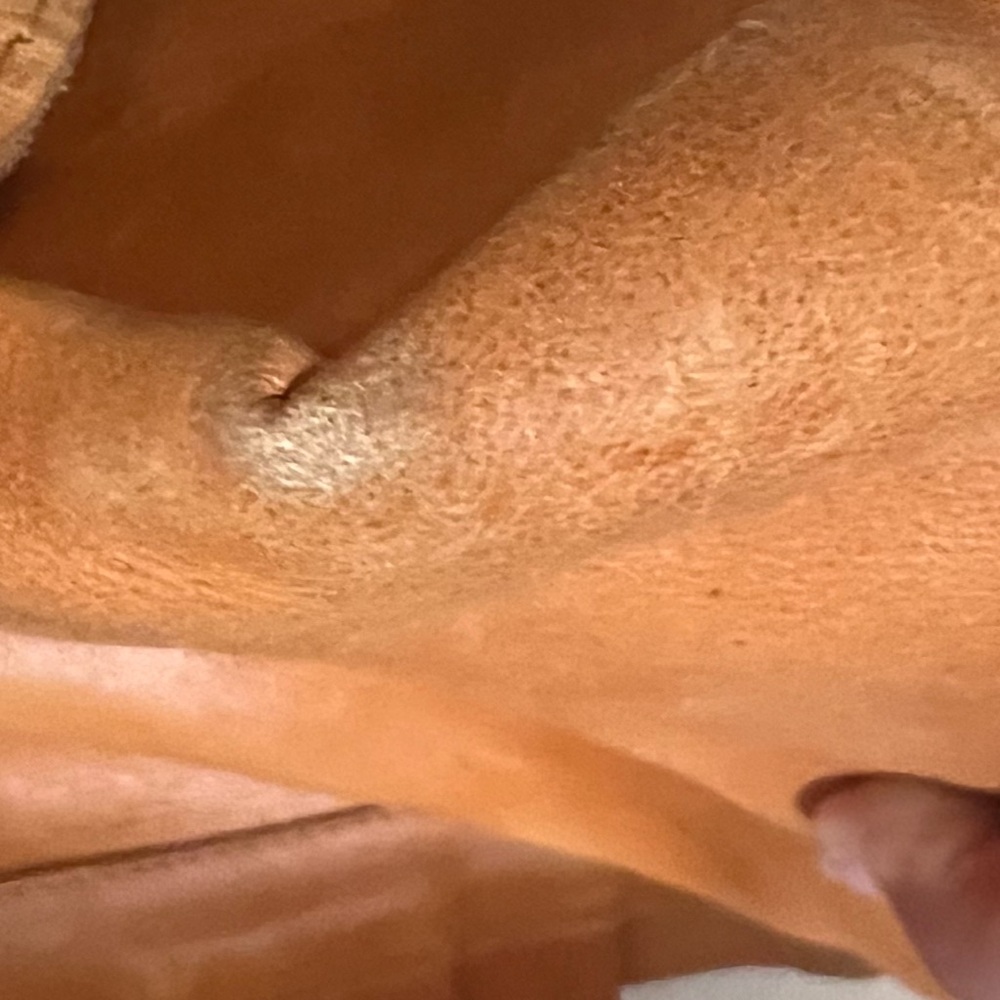 Able Cognac Leather Backpack - Picture 6 of 11